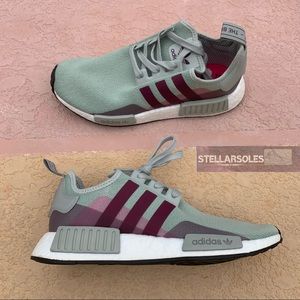 Adidas Women’s NMD R1 Running Shoes Purple Beauty